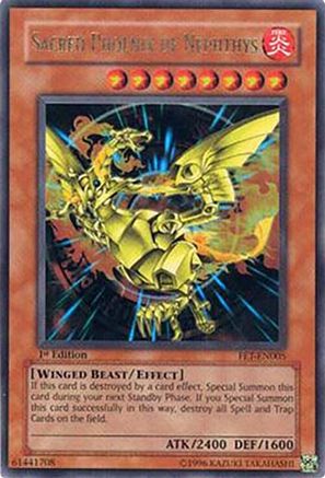 Image of Sacred Phoenix of Nephthys [FET-EN005] Ultra Rare