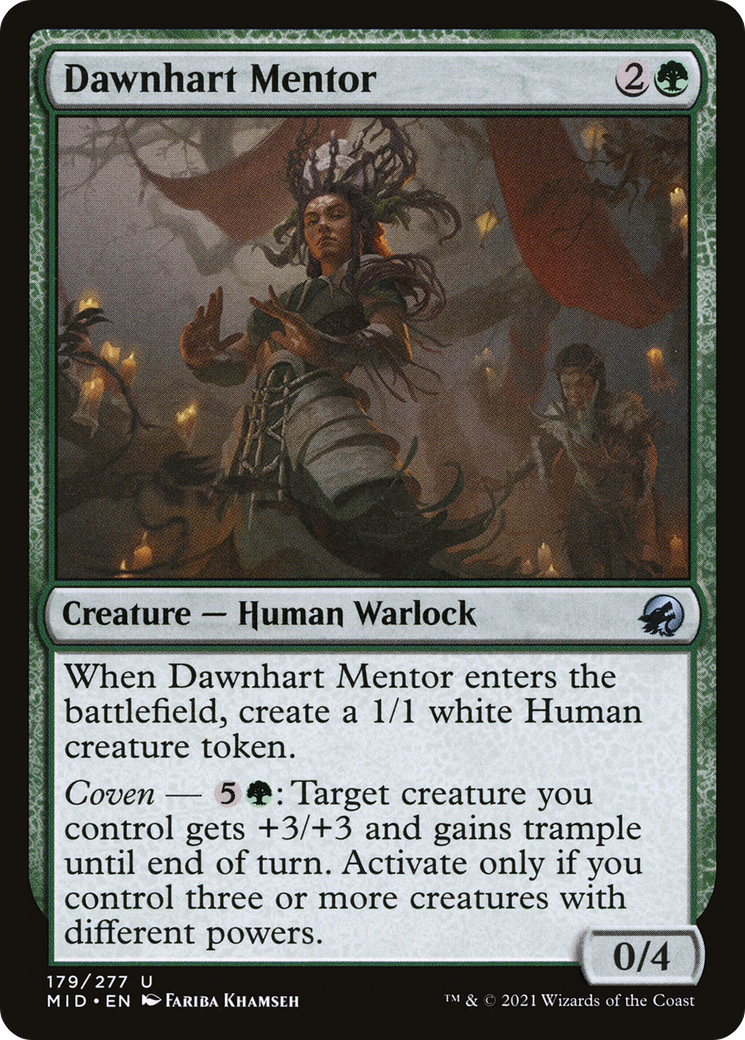 Image of Dawnhart Mentor [Innistrad: Midnight Hunt]