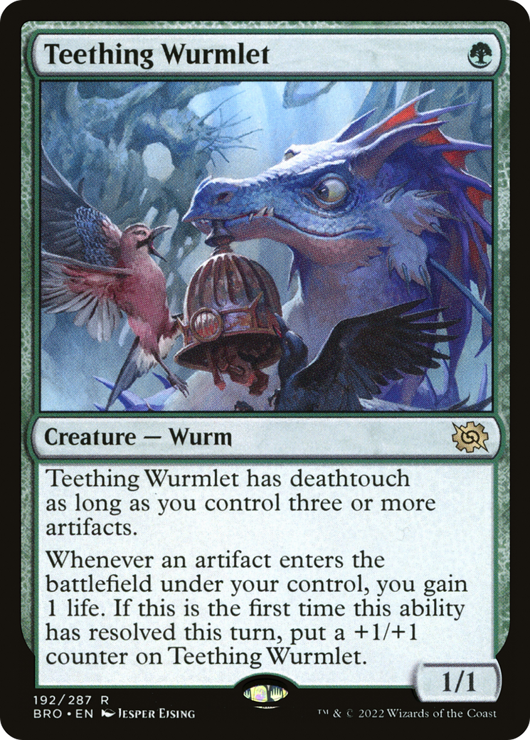 Image of Teething Wurmlet [The Brothers' War]