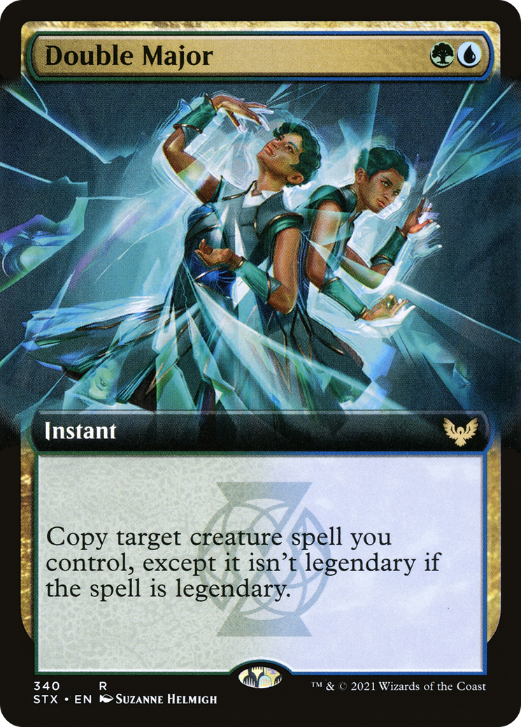 Image of Double Major (Extended Art) [Strixhaven: School of Mages]