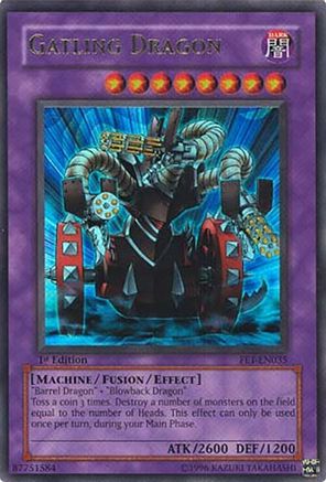 Image of Gatling Dragon [FET-EN035] Ultra Rare