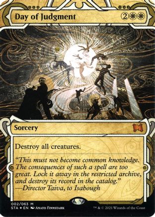 Image of Day of Judgment (Foil Etched) [Strixhaven: School of Mages Mystical Archive]