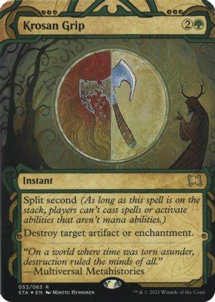 Image of Krosan Grip (Foil Etched) [Strixhaven: School of Mages Mystical Archive]