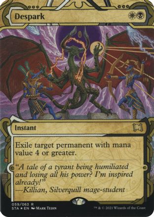 Image of Despark (Foil Etched) [Strixhaven: School of Mages Mystical Archive]