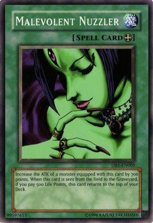 Image of Malevolent Nuzzler [DB1-EN005] Common