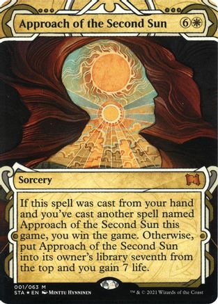 Image of Approach of the Second Sun (Foil Etched) [Strixhaven: School of Mages Mystical Archive]