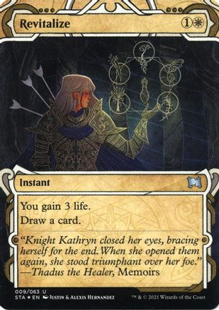 Image of Revitalize (Foil Etched) [Strixhaven: School of Mages Mystical Archive]