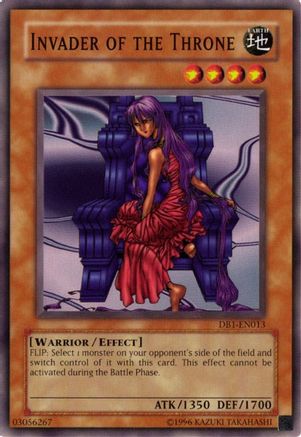 Image of Invader of the Throne [DB1-EN013] Common