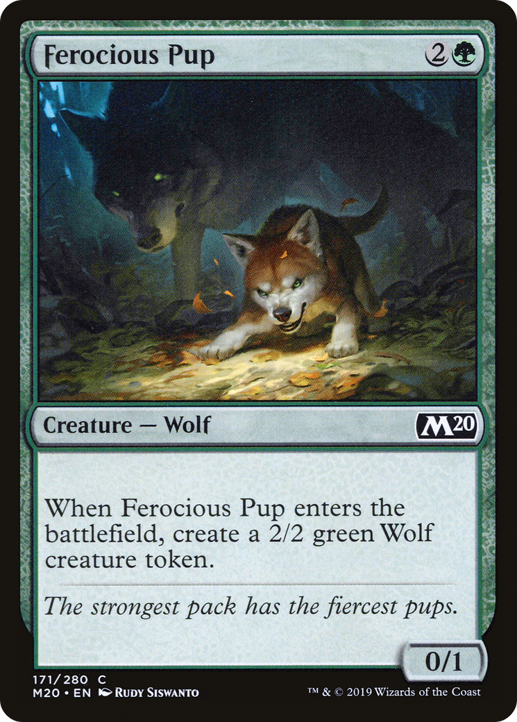 Image of Ferocious Pup [Core Set 2020]