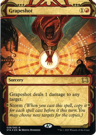 Image of Grapeshot (Foil Etched) [Strixhaven: School of Mages Mystical Archive]