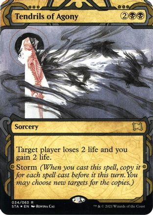 Image of Tendrils of Agony (Foil Etched) [Strixhaven: School of Mages Mystical Archive]