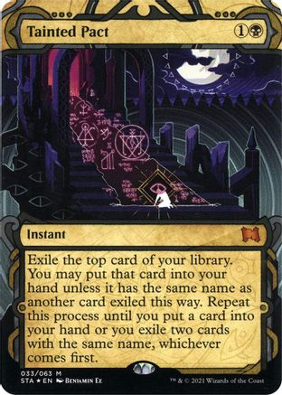 Image of Tainted Pact (Foil Etched) [Strixhaven: School of Mages Mystical Archive]