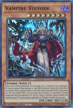 Image of Vampire Voivode [GFTP-EN001] Ultra Rare