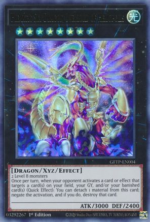 Image of Hieratic Sky Dragon Overlord of Heliopolis [GFTP-EN004] Ultra Rare