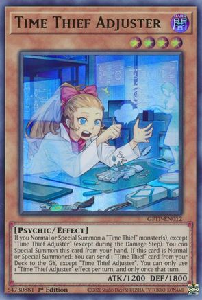 Image of Time Thief Adjuster [GFTP-EN012] Ultra Rare