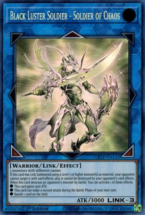 Image of Black Luster Soldier - Soldier of Chaos [GFTP-EN132] Ghost Rare