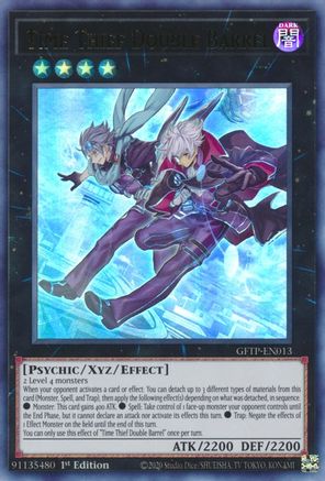 Image of Time Thief Double Barrel [GFTP-EN013] Ultra Rare