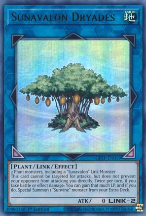 Image of Sunavalon Dryades [GFTP-EN019] Ultra Rare