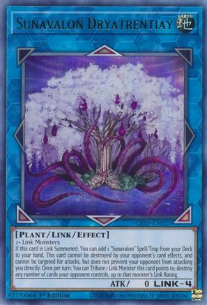 Image of Sunavalon Dryatrentiay [GFTP-EN021] Ultra Rare