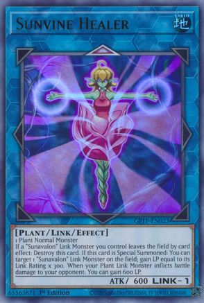 Image of Sunvine Healer [GFTP-EN023] Ultra Rare