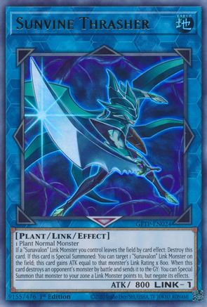 Image of Sunvine Thrasher [GFTP-EN024] Ultra Rare