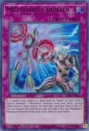 Image of Metalfoes Counter [GFTP-EN124] Ultra Rare
