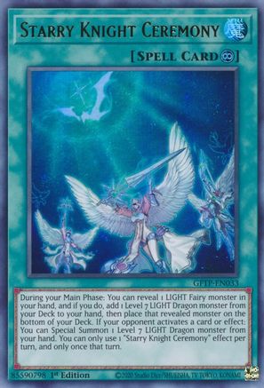 Image of Starry Knight Ceremony [GFTP-EN033] Ultra Rare