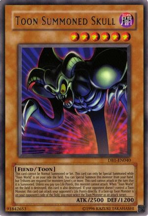 Image of Toon Summoned Skull [DB1-EN040] Rare