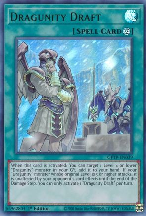 Image of Dragunity Draft [GFTP-EN039] Ultra Rare