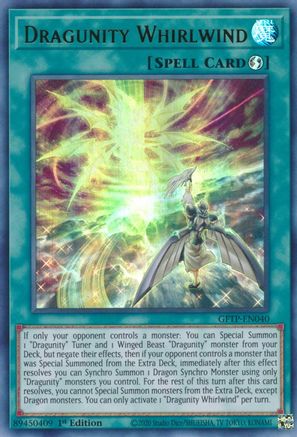 Image of Dragunity Whirlwind [GFTP-EN040] Ultra Rare