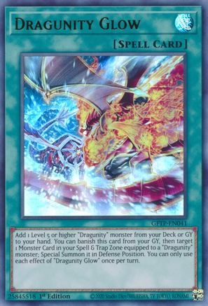 Image of Dragunity Glow [GFTP-EN041] Ultra Rare