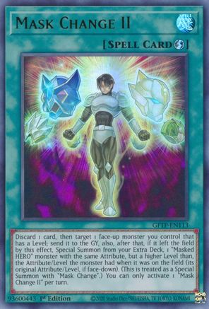 Image of Mask Change II [GFTP-EN113] Ultra Rare