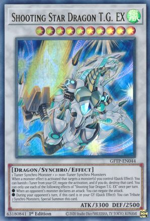 Image of Shooting Star Dragon T.G. EX [GFTP-EN044] Ultra Rare