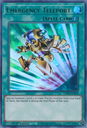 Image of Emergency Teleport [GFTP-EN109] Ultra Rare