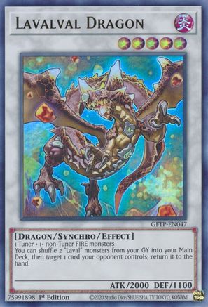 Image of Lavalval Dragon [GFTP-EN047] Ultra Rare