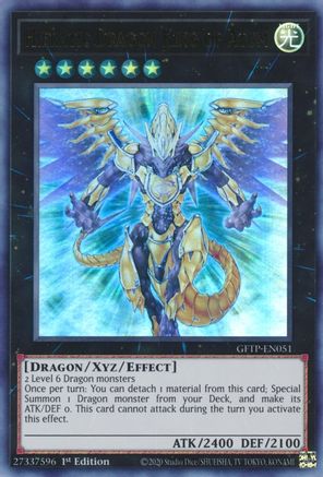 Image of Hieratic Dragon King of Atum [GFTP-EN051] Ultra Rare
