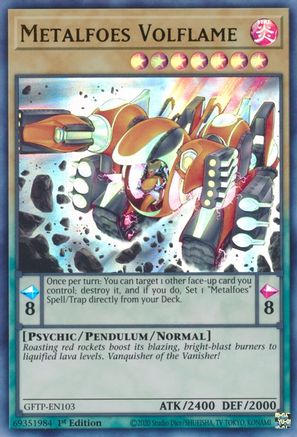 Image of Metalfoes Volflame [GFTP-EN103] Ultra Rare