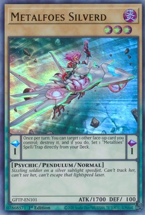 Image of Metalfoes Silverd [GFTP-EN101] Ultra Rare