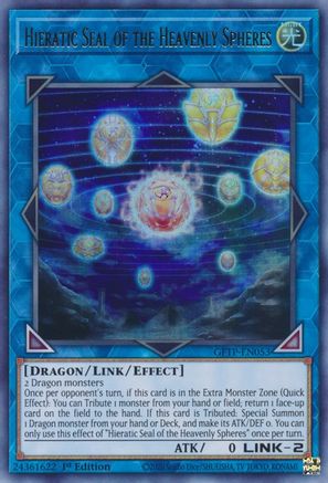 Image of Hieratic Seal of the Heavenly Spheres [GFTP-EN053] Ultra Rare
