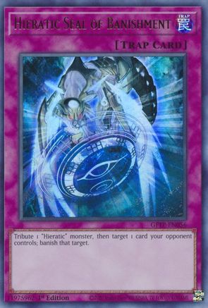 Image of Hieratic Seal of Banishment [GFTP-EN056] Ultra Rare