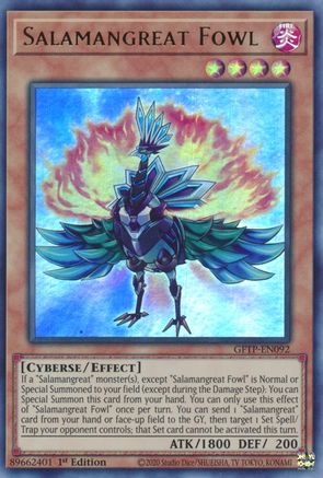 Image of Salamangreat Fowl [GFTP-EN092] Ultra Rare