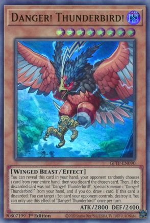 Image of Danger! Thunderbird! [GFTP-EN090] Ultra Rare