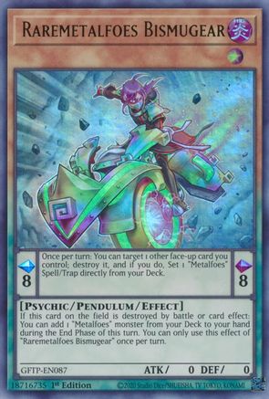 Image of Raremetalfoes Bismugear [GFTP-EN087] Ultra Rare