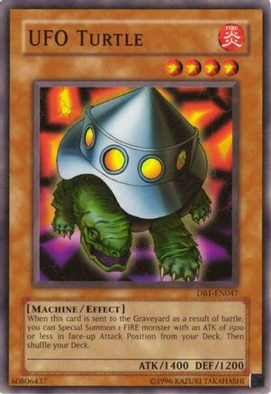 Image of UFO Turtle [DB1-EN047] Common