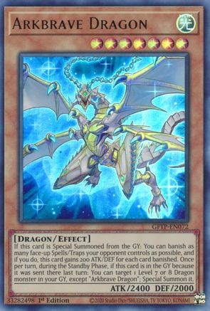 Image of Arkbrave Dragon [GFTP-EN072] Ultra Rare