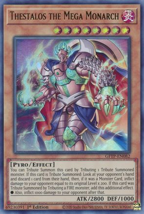 Image of Thestalos the Mega Monarch [GFTP-EN082] Ultra Rare