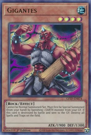 Image of Gigantes [GFTP-EN074] Ultra Rare