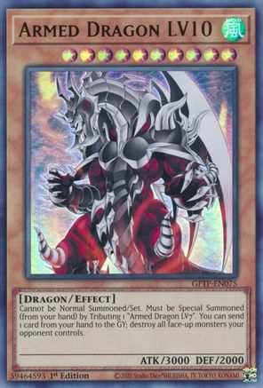 Image of Armed Dragon LV10 [GFTP-EN075] Ultra Rare
