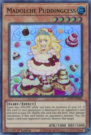Image of Madolche Puddingcess [GFTP-EN080] Ultra Rare