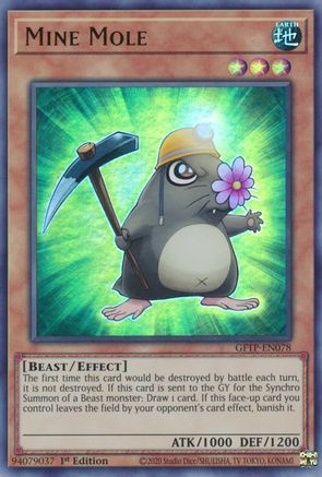 Image of Mine Mole [GFTP-EN078] Ultra Rare
